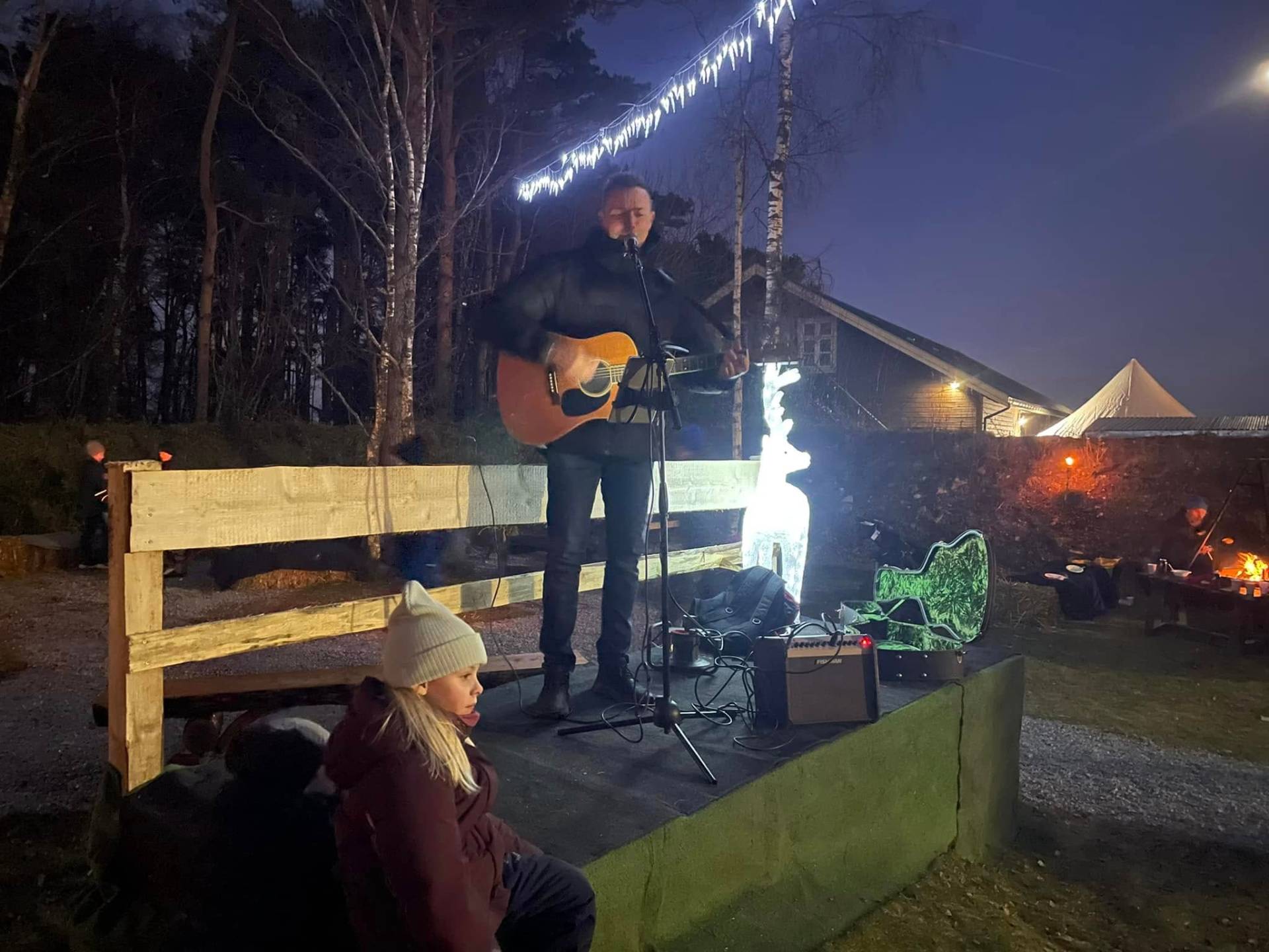Live konsert på Ørnhaug en vinterkveld